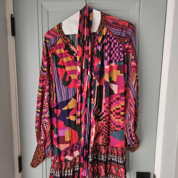 FARM Rio Multicolor Patterned Dress - Picture 2 of 4